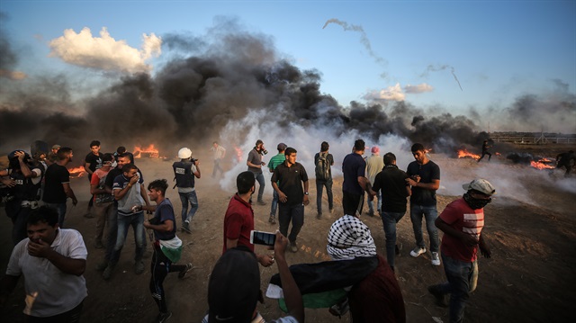 'Great March of Return' protests continue in Gaza