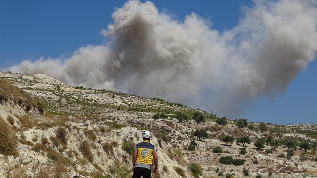 Russian fighter jets hit targets in Syria’s Idlib

