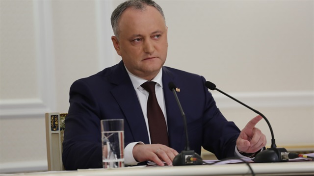 Moldova Cumhurbaşkanı Igor Dodon