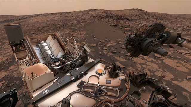 Mars'taki keşif aracı Curiosity