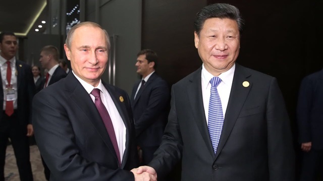 Rusya Devlet Başkanı Vladimir Putin - Çin Cumhurbaşkanı Xi Jinping