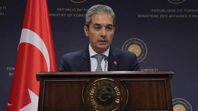 Turkish Foreign Ministry Spokesman Hami Aksoy