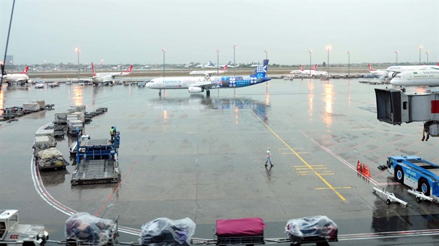 Uçağa yıldırımın isabet etmesi nedeniyle İstanbul-Riyad seferi iptal edildi. ​

