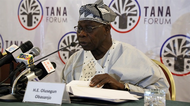 Former President of Nigeria Olusegun Obasanjo
