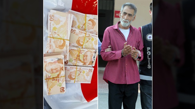 Bagajında sahte paralar bulunan adam çantadaki banknotlardan haberi olmadığını iddia etti. 