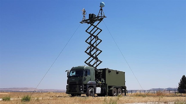 İHA/SİHA'ların komuta edildiği yer kontrol istasyonu bir kamyon üzerine konumlandırarak mobil hale getirildi.