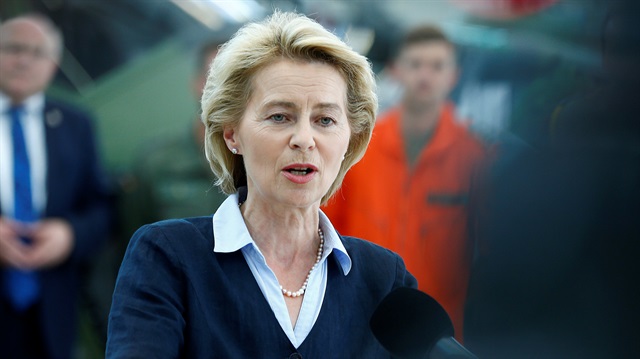 German Defence Minister Ursula von der Leyen 