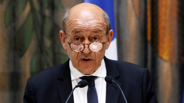 French Foreign Minister Jean-Yves Le Drian
