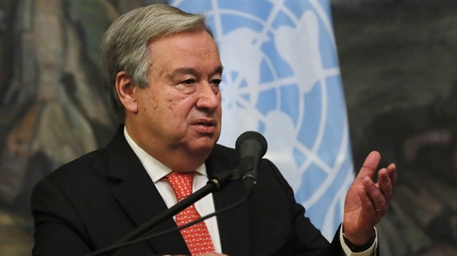 UN Secretary General Antonio Guterres