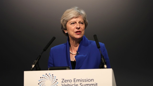 Britain's Prime Minister Theresa May