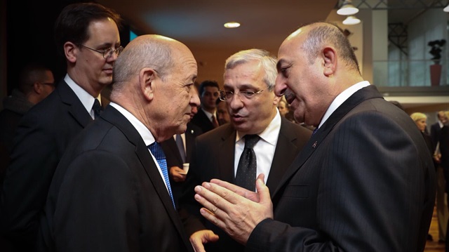 Dışişleri Bakanı Çavuşoğlu, Fransa Dışişleri Bakanı ile telefonda görüştü. Arşiv.