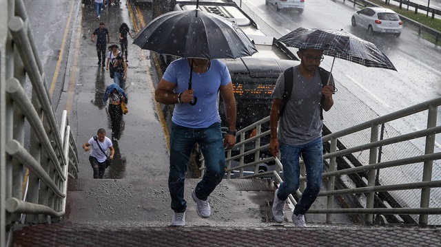 İstanbul için yeni yağış uyarısı yapıldı. 