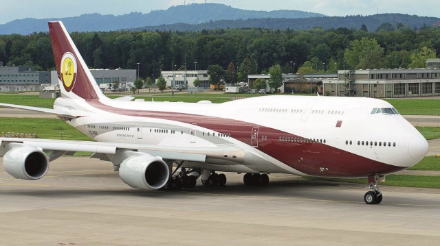  Boeing 747 tipi uçak, 76 yolcu ve 18 mürettebat olmak üzere toplam 94 kişi taşıyabilecek.