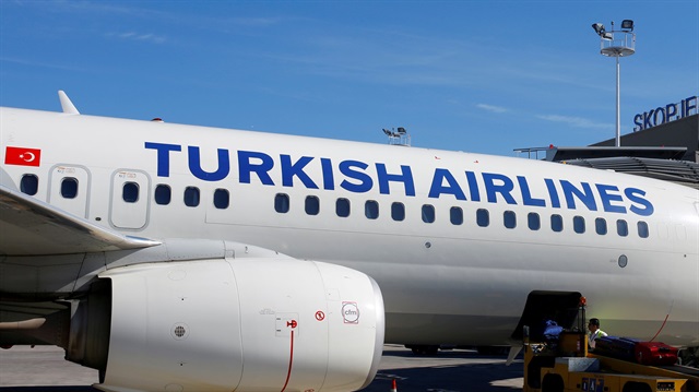  A Turkish airlines airplane