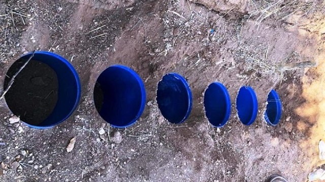 Diyarbakır’da toprağa gömülü 817 kilo uyuşturucu bulundu
