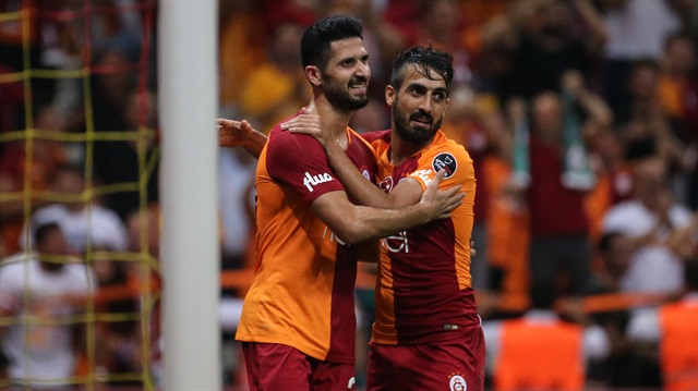 Emre Akbaba Galatasaray formasıyla çıktığı 3 maçta 2 gol kaydetti.