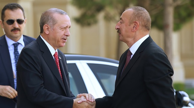 Cumhurbaşkanı Recep Tayyip Erdoğan Azerbaycan'da 