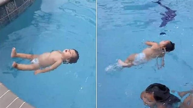 شاهد: رضيعة تسبح بمهارة قبل أن تتجاوز عامها الأول
