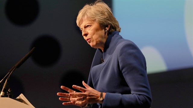 Britain's Prime Minister Theresa May