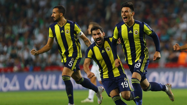 Süper Lig'de Fenerbahçe deplasmanda Konyaspor'u 1-0 yenerek 3 puanın sahibi oldu. 