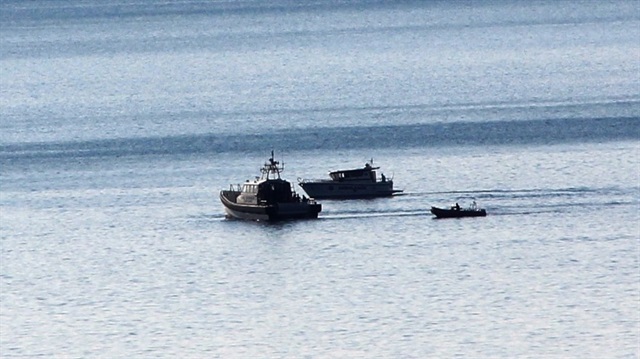 Muğla Bodrum’da göçmen teknesi battı.