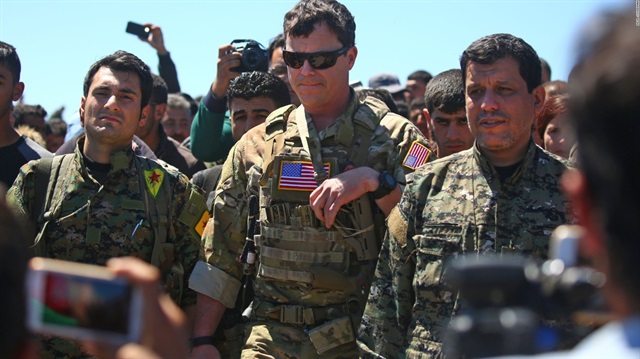 ABD Suriye'de aktif bir şekilde  YPG/PKK'nın yanında yer almaya devam ediyor. 
