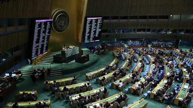 File photo: The United Nations General Assembly