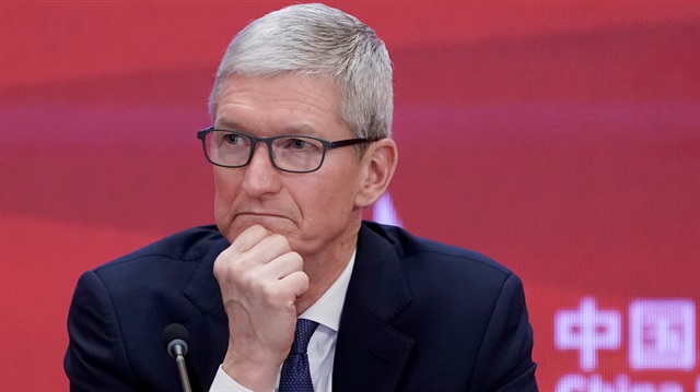 pple CEO Tim Cook attends the annual session of China Development Forum 