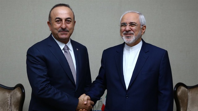 Dışişleri Bakanı Mevlüt Çavuşoğlu, İran Dışişleri Bakanı Cevad Zarif ile görüştü.