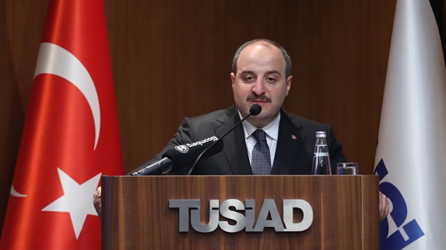 Turkey’s Technology and Industry Minister Mustafa Varank
