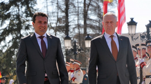ماتيس يبحث في مقدونيا انضمامها لحلف الناتو