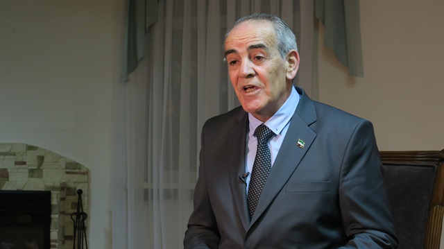 Syrian opposition spokesman Yahya Al-Aridi

