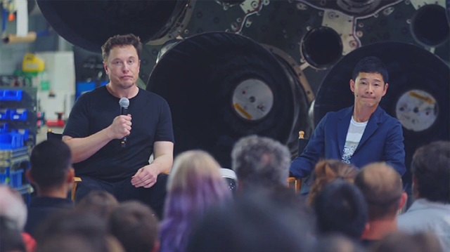 Elon Musk ve Yusaku Maezawa dün gece yapılan bir canlı yayında Ay yolculuğu hakkındaki soruları cevapladı. 