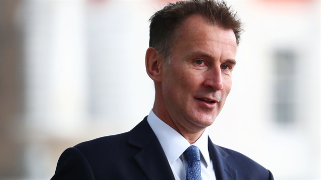 Britain's Secretary of State for Foreign and Commonwealth Affairs Jeremy Hunt