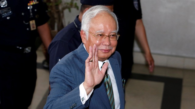File photo: Malaysia's former prime minister Najib Razak 