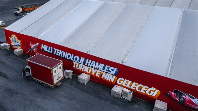 TEKNOFEST İstanbul'da hazırlıklar tamamlandı.