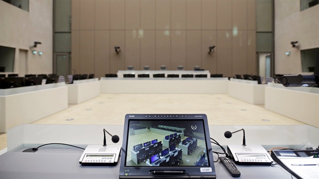 The new courtroom of the International Criminal Court 