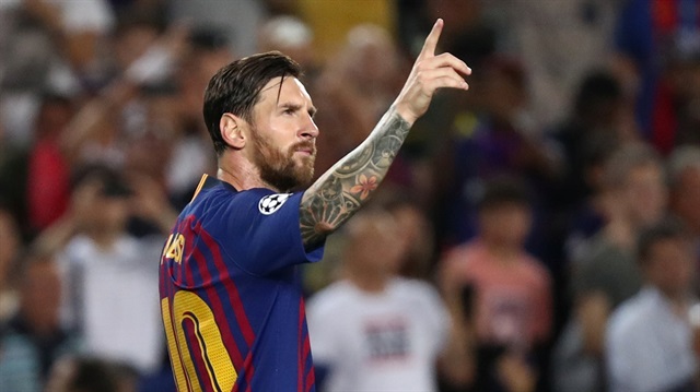 Messi, Devler Ligi'nde 103 kez fileleri sarstı.