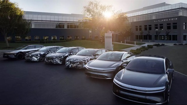 Lucid Motors'un genel merkezi Tesla'nın Freemont tesisinin hemen yanında bulunuyor.