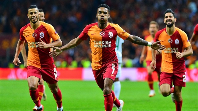 Galatasaray'ın Devler Ligi'nde bu sezonki ilk golünü Rodrigues kaydetti.