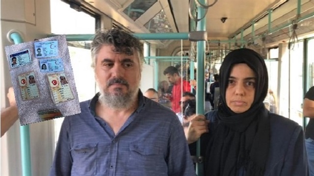Güngören'deki bir AVM'nin önündeki tramvay durağında Orhan S. ve eşi Fatma S'yi gözaltına aldı.