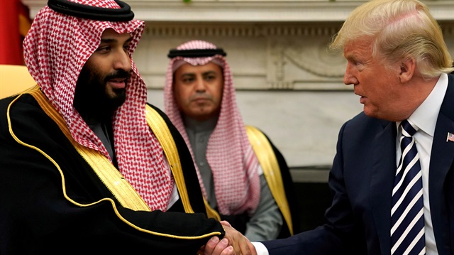 ABD Başkanı Donald Trump ve Suudi Arabistan Prensi Selman bin Abdülaziz
