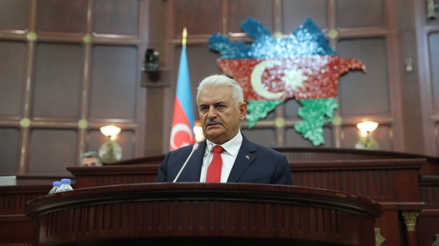 Turkish Grand National Assembly Speaker Yıldırım in Azerbaijan
