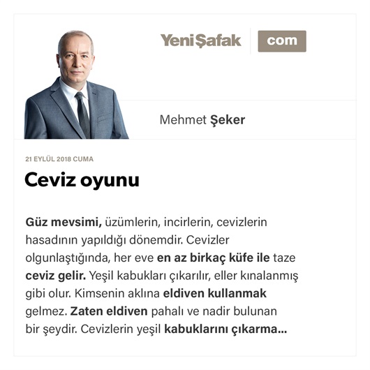 Ceviz oyunu
