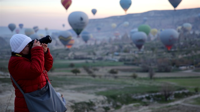 Hot air balloon tours in Cappadocia

