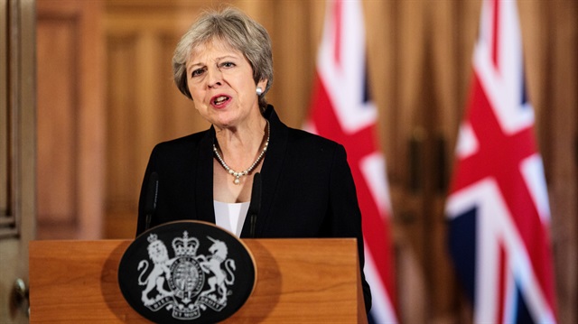 Britain's Prime Minister Theresa May 