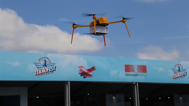 PTT Kargo Drone test uçuşunu başarılı olarak gerçekleştirdi. 
