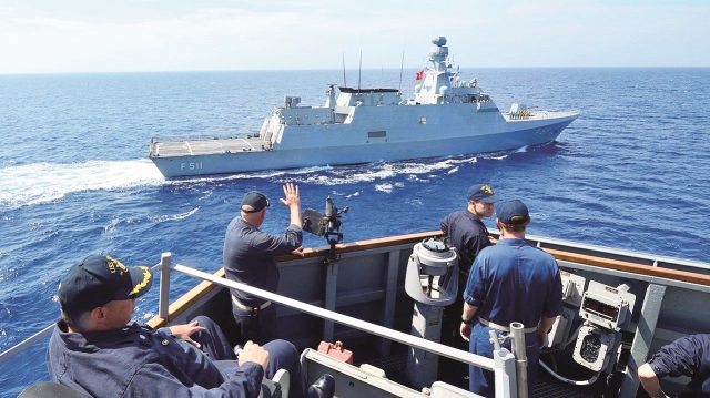 Türkiye’nin askeri gemi inşasındaki ilerleyişi dikkat çekiyor.