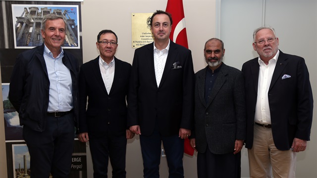 المهرجان نظم بالتعاون بين سفارات عدد من الدول الآسيوية، ومشاركة السفارة التركية