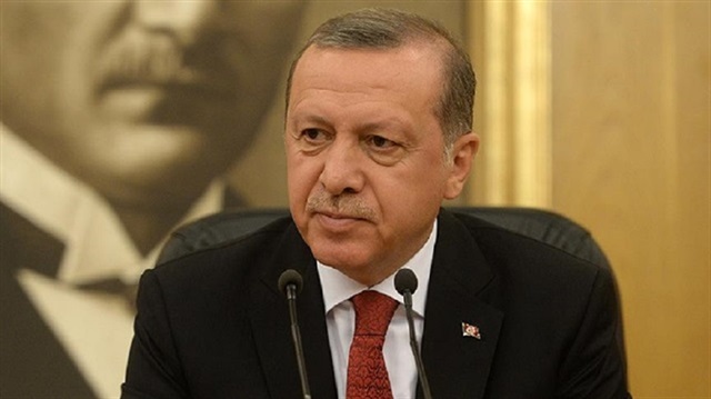 أردوغان خلال مؤتمر صحفي قبيل مغادرته إلى الولايات المتحدة